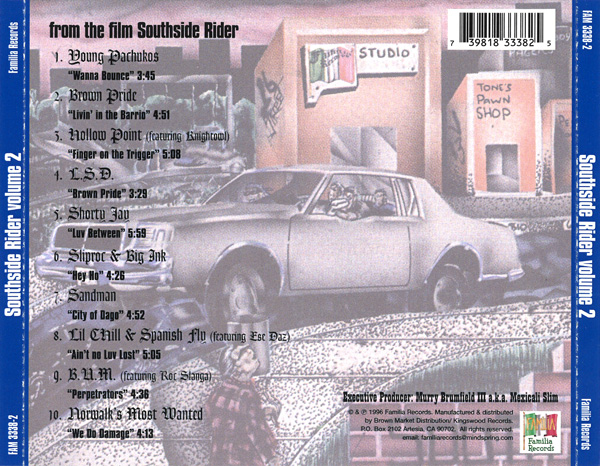 Southside Rider Volume 2 Chicano Rap